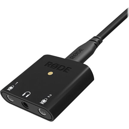 RODE AI-Micro Interfaz de Audio USB-C 24-Bit 48 kHz 2 Entradas Micrófono