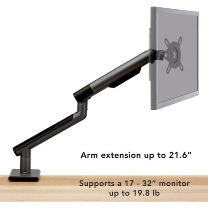 Gabor Levitouch Soporte de Monitor de Escritorio para Pantallas 17 a 32" con Ajuste de Altura y Gestión de Cables