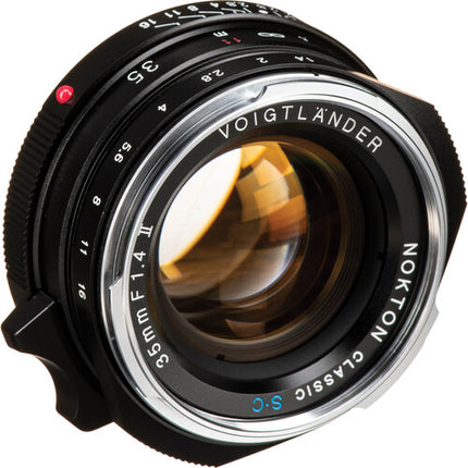 Voigtlander Nokton Classic 35mm f1.4 II SC Objetivo Leica M Montura filtro 43mm