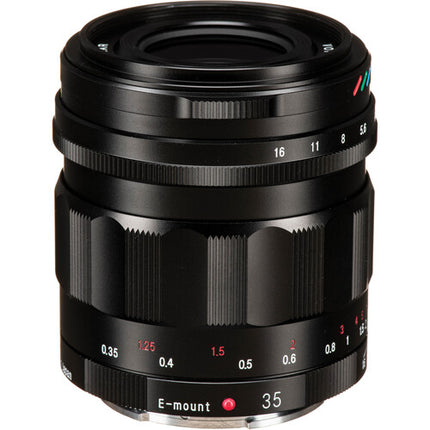Voigtlander APO-LANTHAR 35mm f/2 Lente Asférica Full Frame con Parasol Metálico