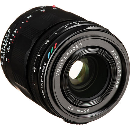 Voigtlander APO-LANTHAR 35mm f/2 Lente Asférica Full Frame con Parasol Metálico