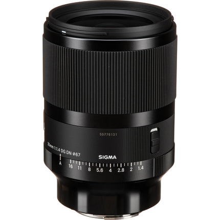 Sigma 35mm f/1.4 DG DN Art objetivo para Sony E foco mínimo 30cm apertura f/1.4