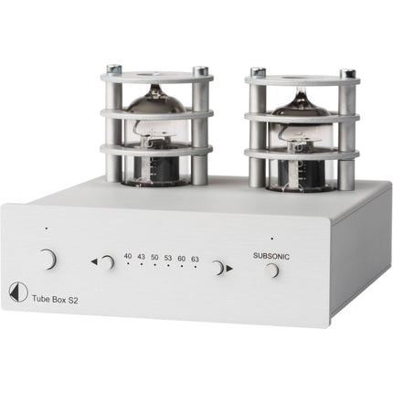 Pro-Ject Audio Systems Tube Box S2 etapa de phono con tubos ECC83 y filtro subsonico