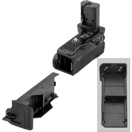 Vello Empuñadura de Batería para Sony a7 III con Doble NP-FZ100 y Controles Verticales