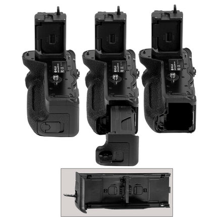 Vello BG-S7 Empuñadura de Batería para Cámaras Sony con Soporte Dual y Control Vertical