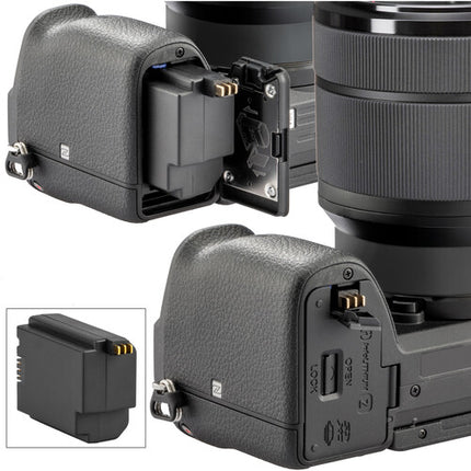Vello BG-S8 Empuñadura de Batería para Sony a6600 Doble NP-FZ100 Control Vertical
