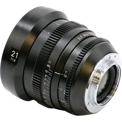SLR Magic MicroPrime Cine 21mm T1.6 Objetivo para Fujifilm X 82mm Filtro