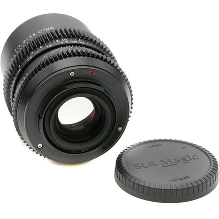 SLR Magic Cine 35mm f1.2 Lente Gran Angular Fuji X-Mount Filtro 52mm