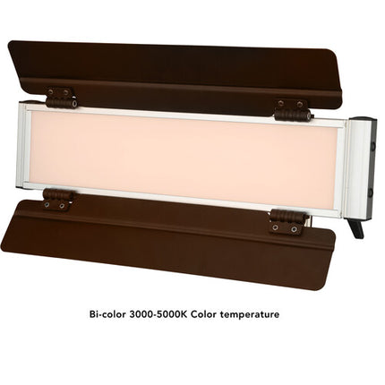 Genaray SSL-MINI-B Kit LED Bi-COLOR Tiras Suaves 4x17" 75° 3000-5600K