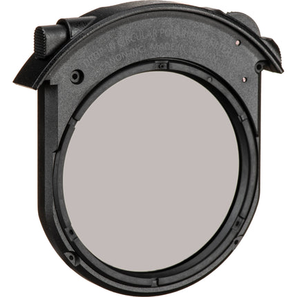 Canon Drop-In Circular Polarizing Filter para lente 7-14 mm con rueda de rotación