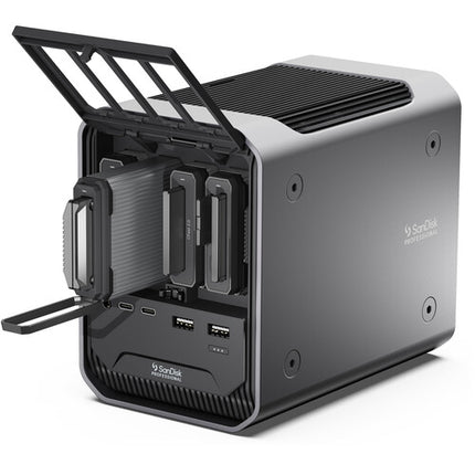 SanDisk PRO-DOCK 4 estación de acoplamiento Thunderbolt 3 87W 4 ranuras lectoras