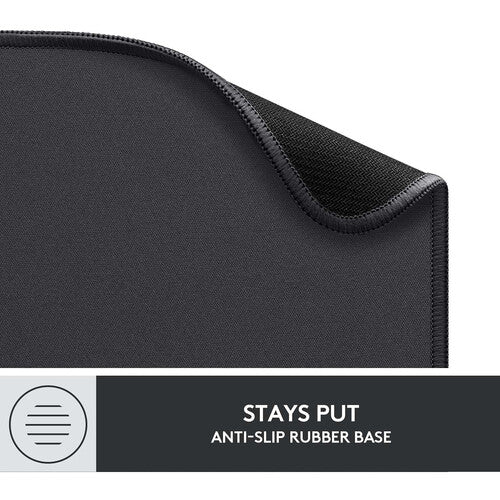 Logitech Studio Series Alfombrilla para Ratón Graphite Antideslizante Spill-Resistente