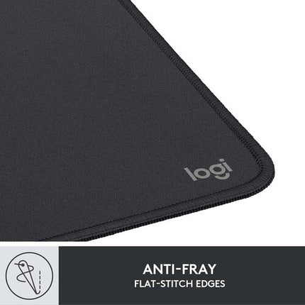 Logitech Studio Series Alfombrilla para Ratón Graphite Antideslizante Spill-Resistente