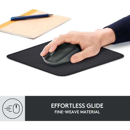 Logitech Studio Series Alfombrilla para Ratón Graphite Antideslizante Spill-Resistente