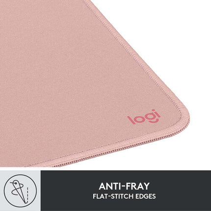 Logitech Studio Series Alfombrilla para Ratón Rosa Oscuro Base Antideslizante Resistente