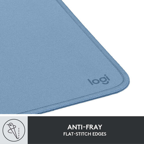 Logitech Studio Series Alfombrilla para Ratón Azul Gris Antideslizante Resistente
