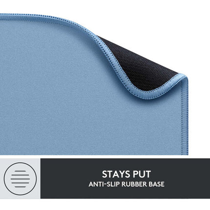 Logitech Studio Series Alfombrilla para Ratón Azul Gris Antideslizante Resistente