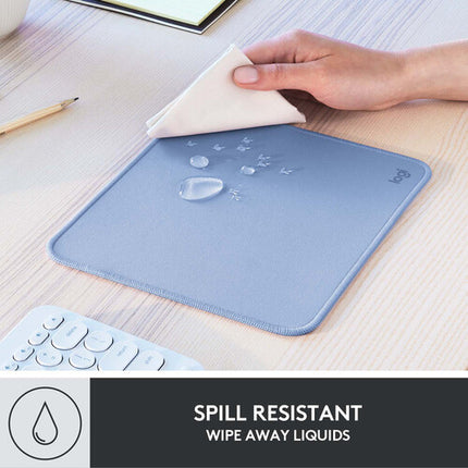 Logitech Studio Series Alfombrilla para Ratón Azul Gris Antideslizante Resistente