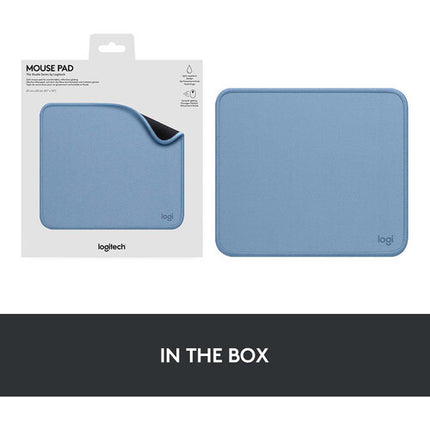 Logitech Studio Series Alfombrilla para Ratón Azul Gris Antideslizante Resistente