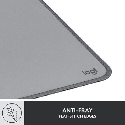 Logitech Studio Series Alfombrilla para Escritorio 27.6 x 11.8 Pulgadas Gris Medio