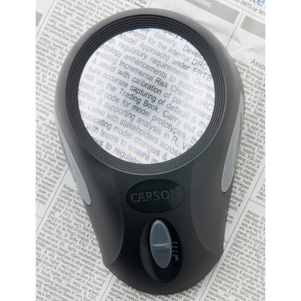 Carson 5x LumiLoupe Lupa Iluminada 5x 6 LEDs 3 Niveles de Brillo