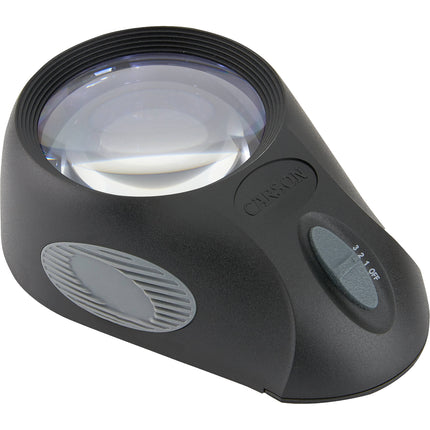 Carson 5x LumiLoupe Lupa Iluminada 5x 6 LEDs 3 Niveles de Brillo