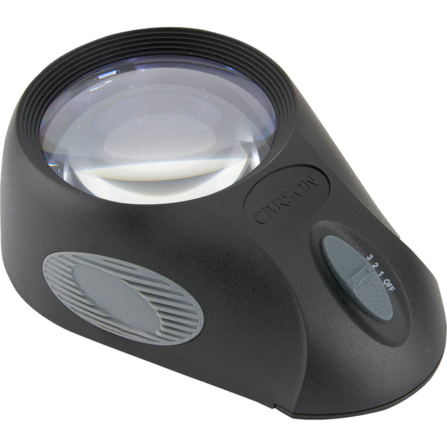 Carson 5x LumiLoupe Lupa Iluminada 5x 6 LEDs 3 Niveles de Brillo