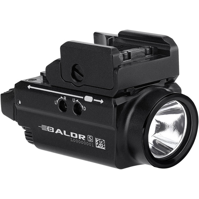 Olight Baldr S Linterna para Arma Recargable Luz 800 Lúmenes Láser Verde