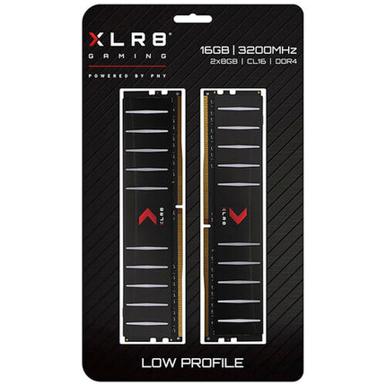 PNY 32GB XLR8 Memoria DDR4 3200 MHz Low-Profile Kit 2x16GB