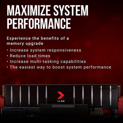 PNY 32GB XLR8 Memoria DDR4 3200 MHz Low-Profile Kit 2x16GB