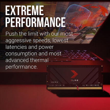 PNY 16GB XLR8 Gaming Memoria DDR4 SO-DIMM 3200 MHz 260 pines