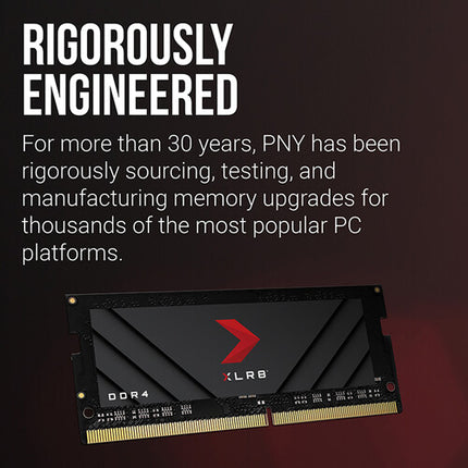 PNY 16GB XLR8 Gaming Memoria DDR4 SO-DIMM 3200 MHz 260 pines