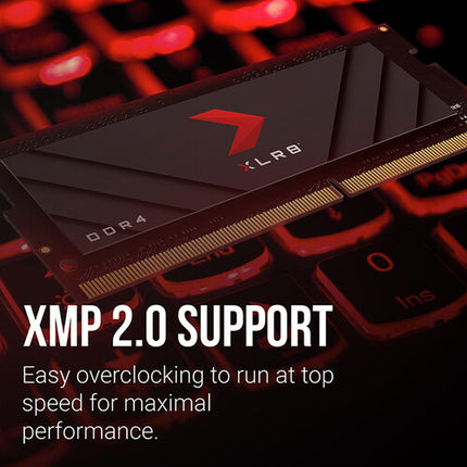 PNY 32GB XLR8 Gaming Memoria DDR4 SO-DIMM 3200 MHz 2x16GB