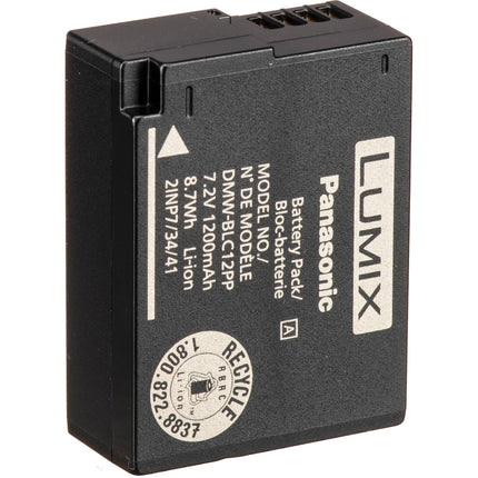 Batería Recargable Panasonic DMW-BLC12 7.2V 1200mAh para Cámaras Lumix