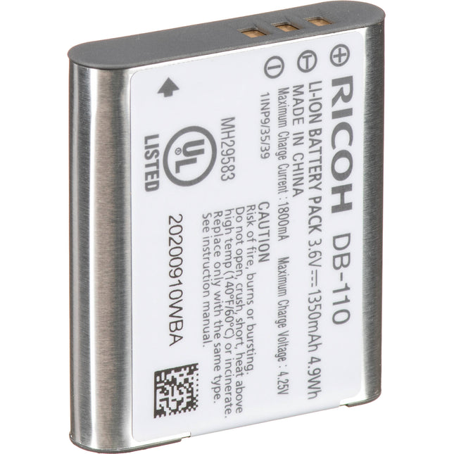 Ricoh DB-110 Batería Recargable de Litio 3.6V 1350mAh para Cámara Digital GR III