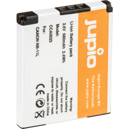 Jupio NB-11L Batería de Litio Ion Recargable 3.7V 680mAh para Canon