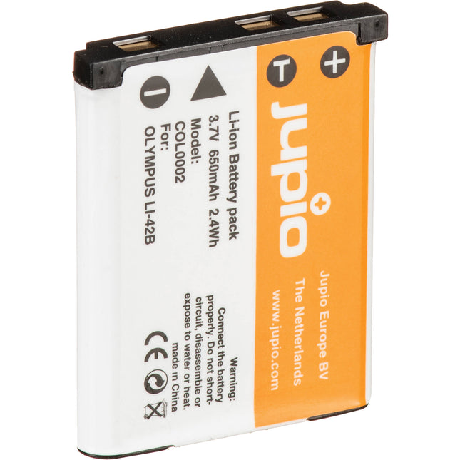Jupio Pack de Batería Recargable de Litio 3.7V 650mAh para Cámaras
