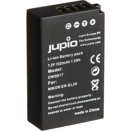 Jupio EN-EL20A Batería de Litio Recargable 7.2V 1020mAh para Nikon
