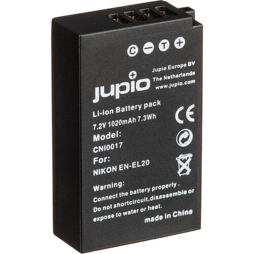 Jupio EN-EL20A Batería de Litio Recargable 7.2V 1020mAh para Nikon