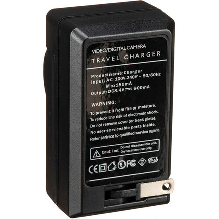Bescor LPE6 Kit de batería cargador acoplador y adaptador de corriente para cámaras Canon