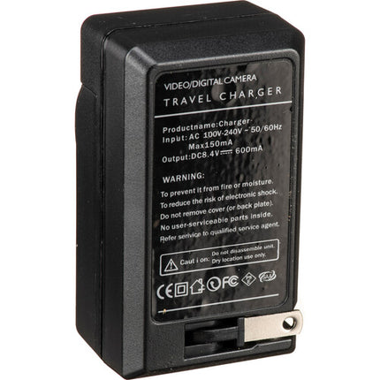 Bescor ENEL15 Kit Batería Cargador Acoplador para Nikon D7500 D850