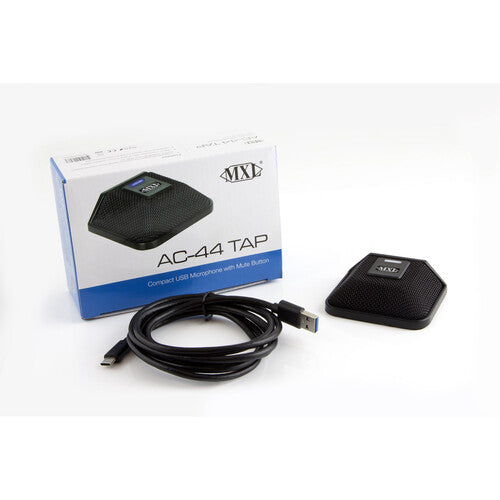 MXL AC-44 Tap Micrófono USB para Conferencias Diseño 3 Cápsulas 180° Pickup