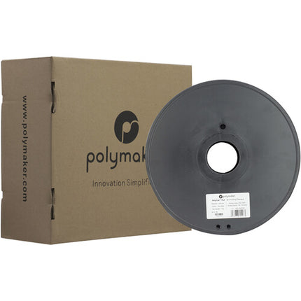 Polymaker PolyMax PLA Filamento 2.85mm Negro 3kg Temperatura 374-446°F Velocidad 40-60mm/s