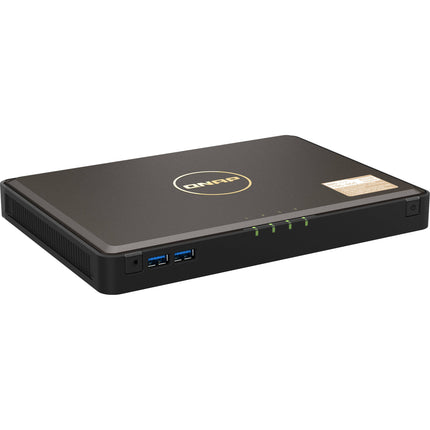 QNAP TBS-464 NASbook con 4 Bahías M.2 NVMe 8GB RAM Quad-Core