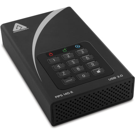 Apricorn 2TB Aegis Padlock DT Disco Duro Externo Escritorio USB 3.2 Gen 1 FIPS 140-2 Nivel 2