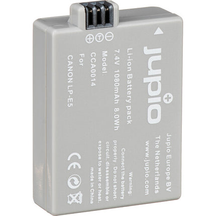 Batería de Litio Jupio LP-E5 NB-E5 7.4V 1080mAh con Garantía 3 Años