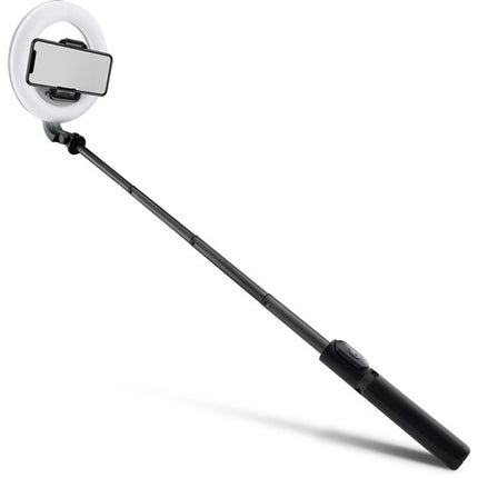 Mackie Kit de Luz Anular LED de 6" con Selfie Stick Convertible y Control Bluetooth
