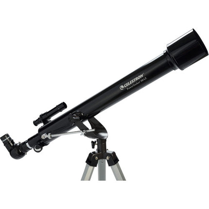 Celestron PowerSeeker 60 60mm f12 Refractor Telescopio con Tripode y Lentes