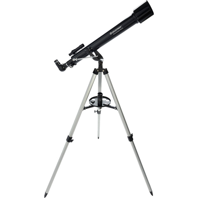 Celestron PowerSeeker 60 60mm f12 Refractor Telescopio con Tripode y Lentes