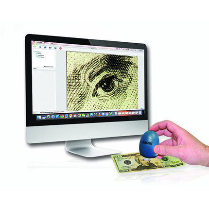 Carson zOrb Microscopio Digital USB 81x Magnificación 2.0MP Azul